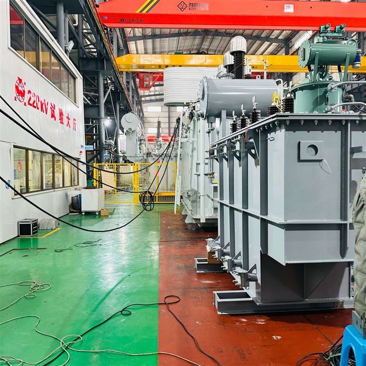 125MVA 138KV 24.94KV Step Down Transformer Three Phase Oil Cooling Substation